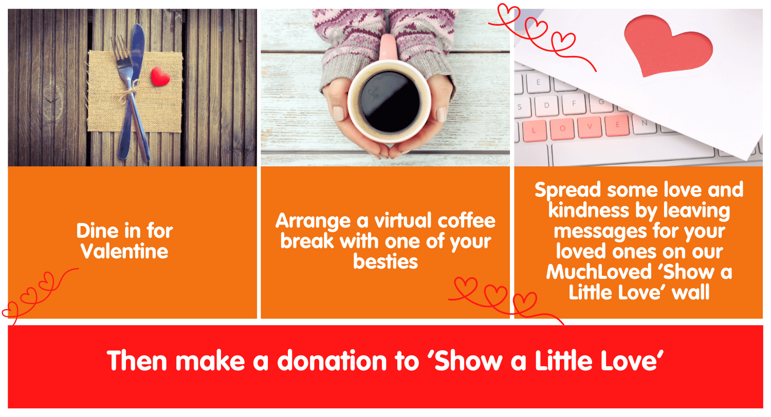 Show a Little Love graphics for webpage Jan 2021