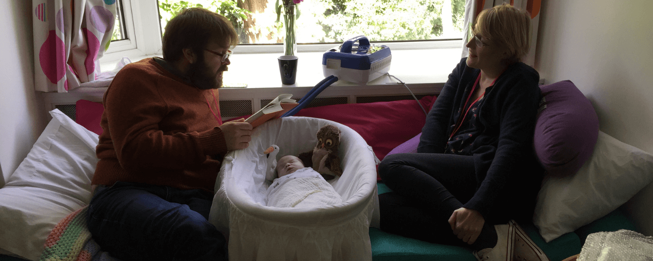 Ed & Sophie with Martha