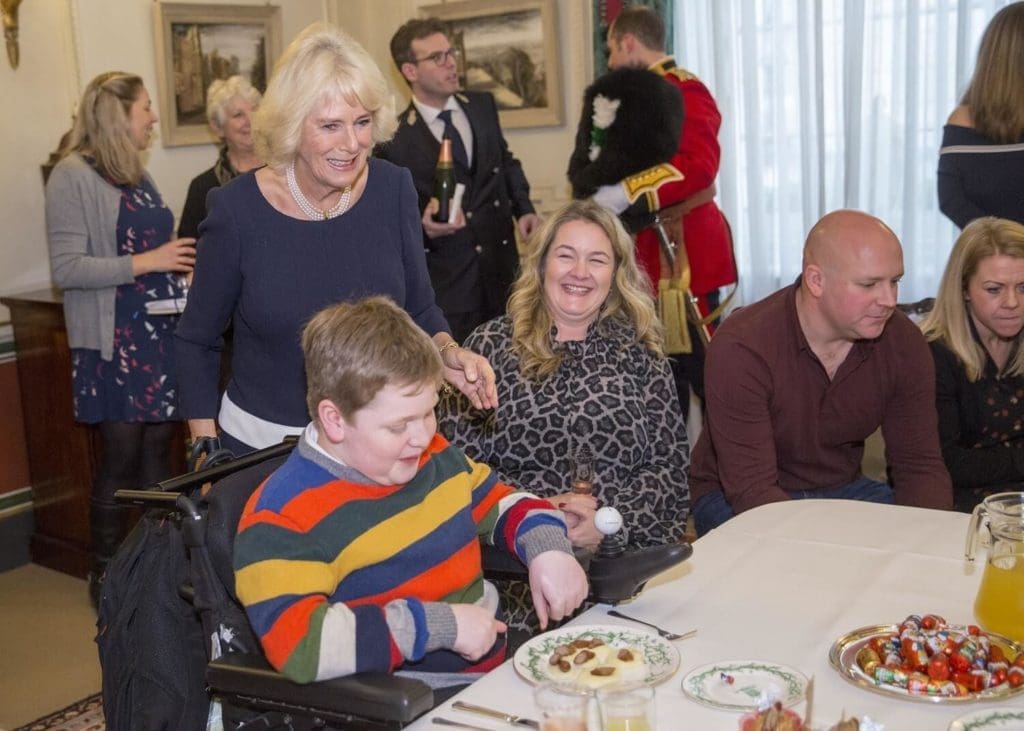 jasper-enjoying-his-sausage-and-mash-at-clarence-house