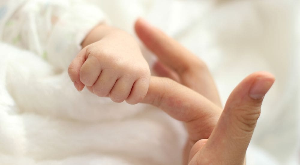mother-hand-hold-baby-hand Nathan baking