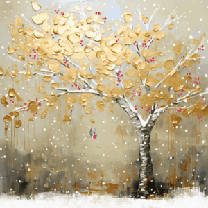 Gilded Tree - Pack of 10