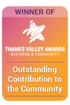 Winner of Thames Valley Awards Outstanding Contribution to the Community