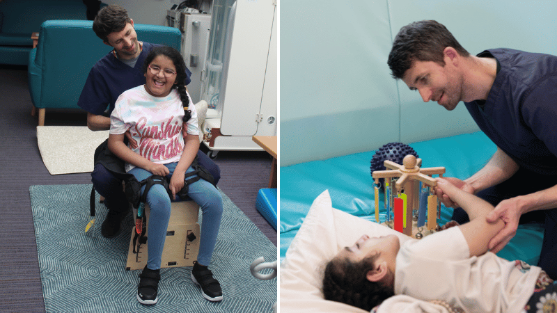 A photo of Helen with Jack's Mum, Jack and Jack's brother