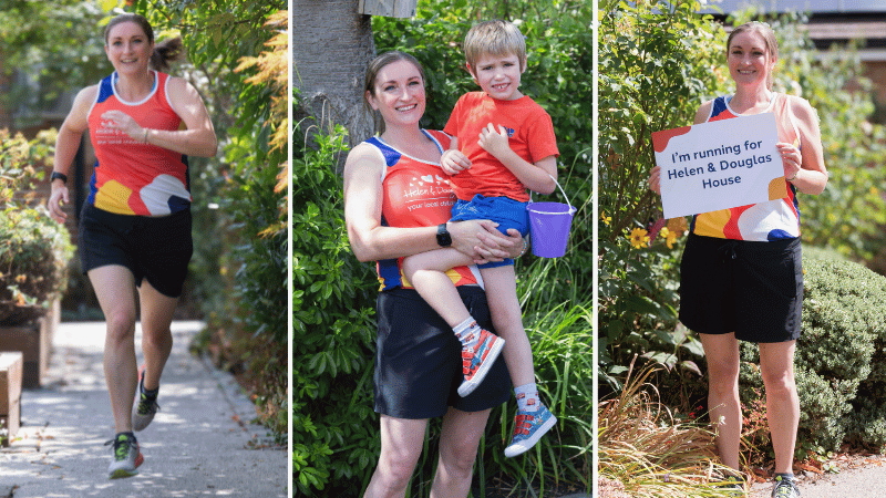 Rory's mum running