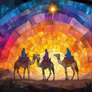 Christmas Cards - Bathed in Light - Pack of 10