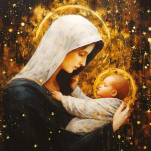 Christmas Cards - Madonna & Child - Pack of 10